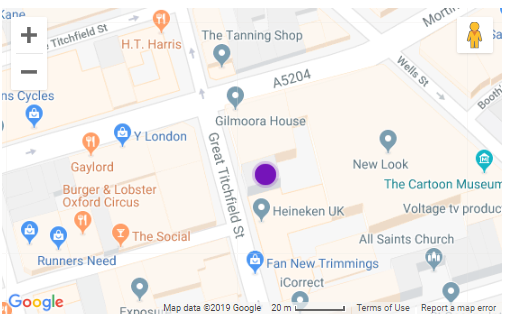 Map of Gilmoora House